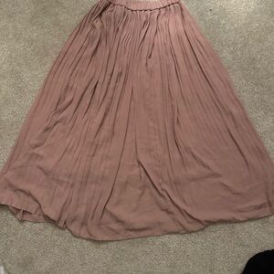 Uniqlo Mauve Maxi Skirt